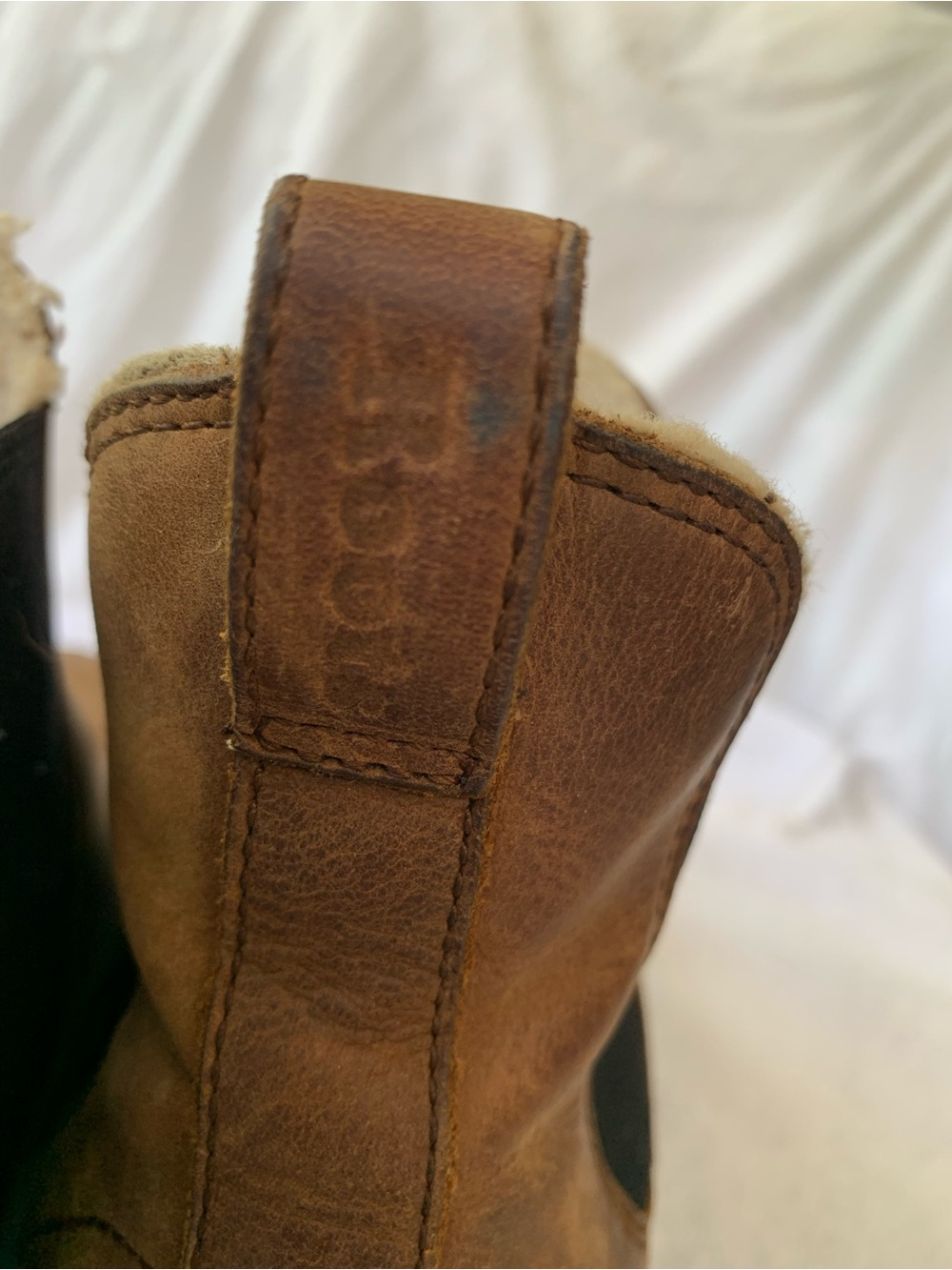Roots Shearling-Lined Winter Chelsea Lug Sole Boots, Sz 8.5 - Picture 11 of 16